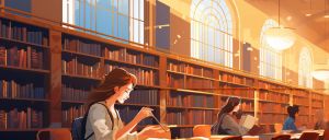 phd student conducting archival research