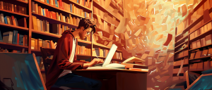 academic researcher writing a phd thesis